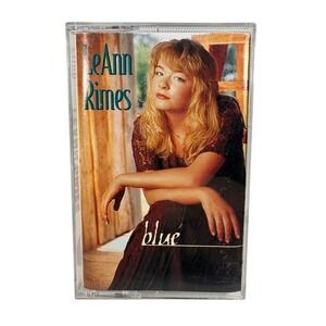 LeAnn Rimes Blue Cassette Tape 1996 Curb Records Country Music Album D4-77821